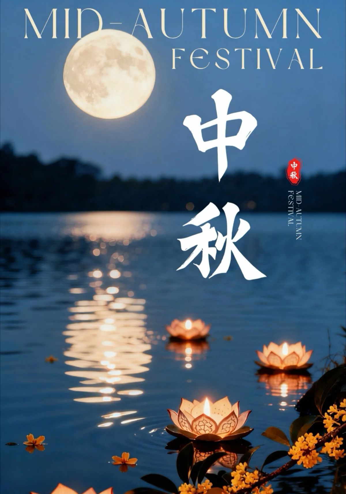 举国同庆   月满中秋