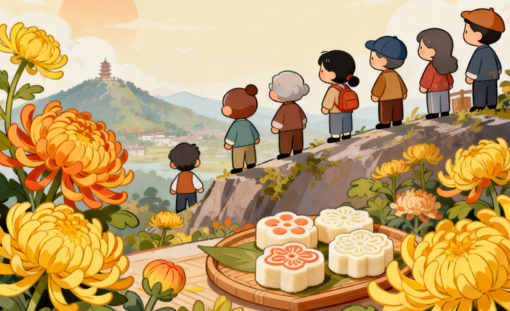 重阳节——感恩敬老，秋日祈祥